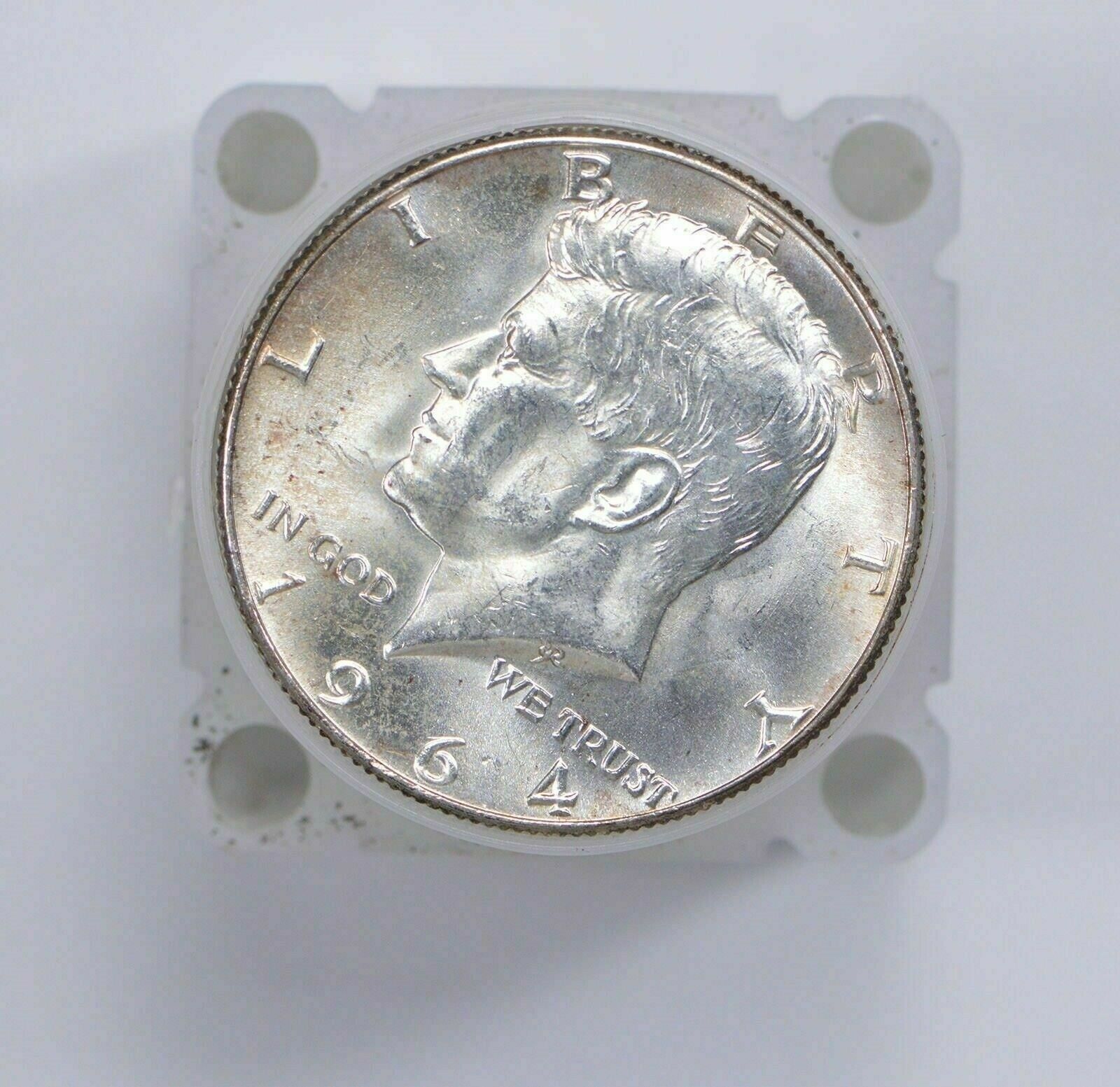 Bulk Lot 1964 Bu Uncirculated 20 Coins 90% Silver Kennedy Half Dollars Roll  Unc